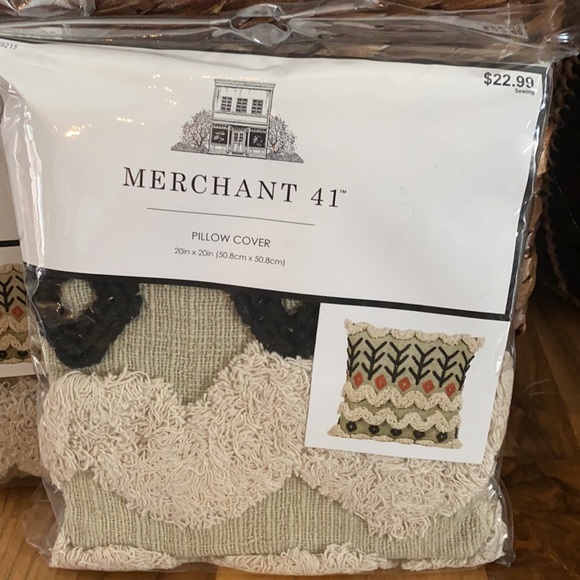 Merchant 41 Boho Pillow Covers Set Of 2 - Picture 2 of 4